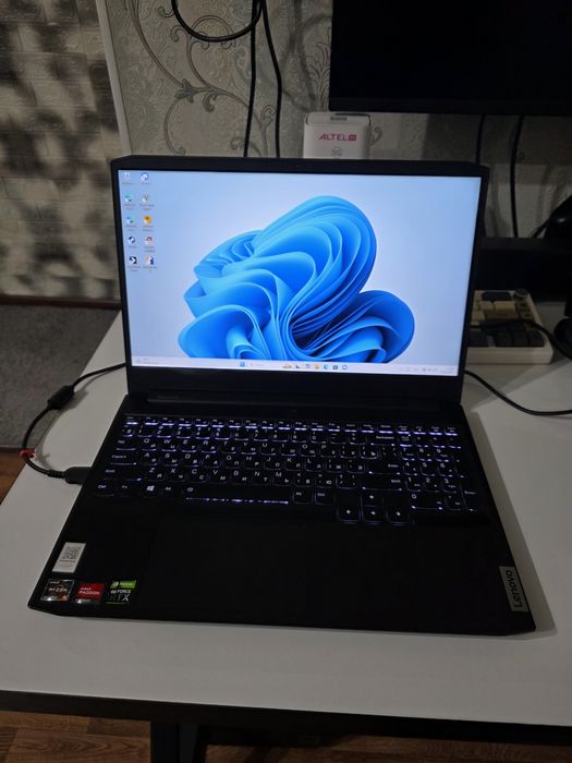 Игровой RTX 3050 ноутбук леново идеапад гейминг ртх 3050