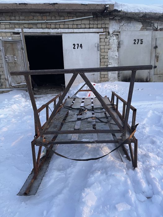 Нарты для снегохода .буран рысь