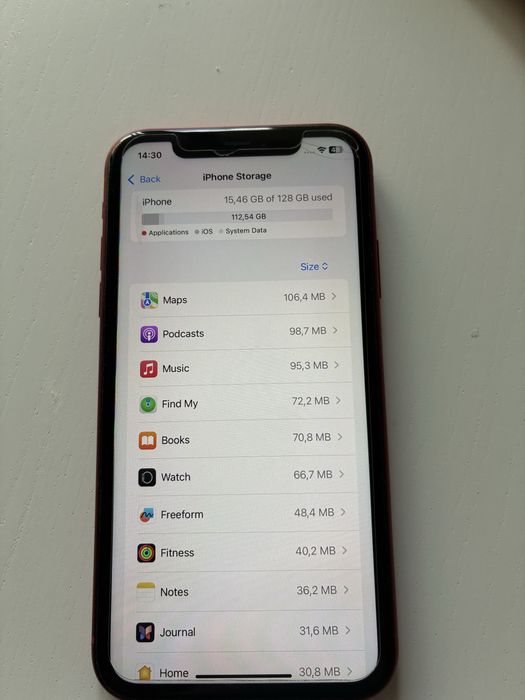 Iphone 11 -128GB Red