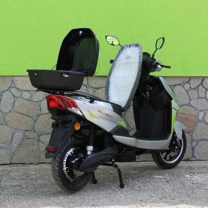 Електрически скутер MaxMotors Power G 3000W Green/Gray
