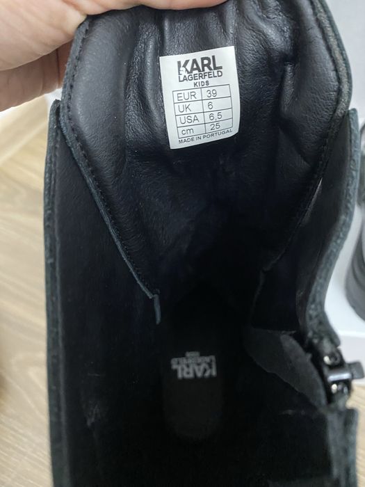 Ботинки Karl Lagerfeld-39 размер