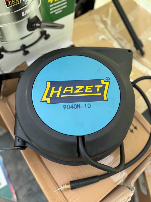 Furtun aer comprimat Hazet 15mm, 20 bar, cu tambur si strangere