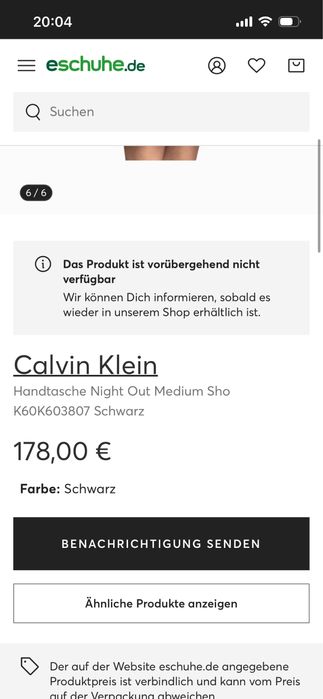 Calvin Klein дамска чанта