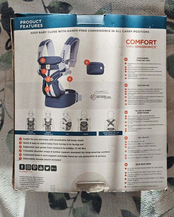 Ергономична раница Ergobaby Omni 360