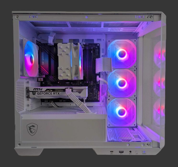 PC NOU Ryzen 5 5600X, RTX 5060 8GB OC, 32GB DDR4, 1TB SSD + Garantie