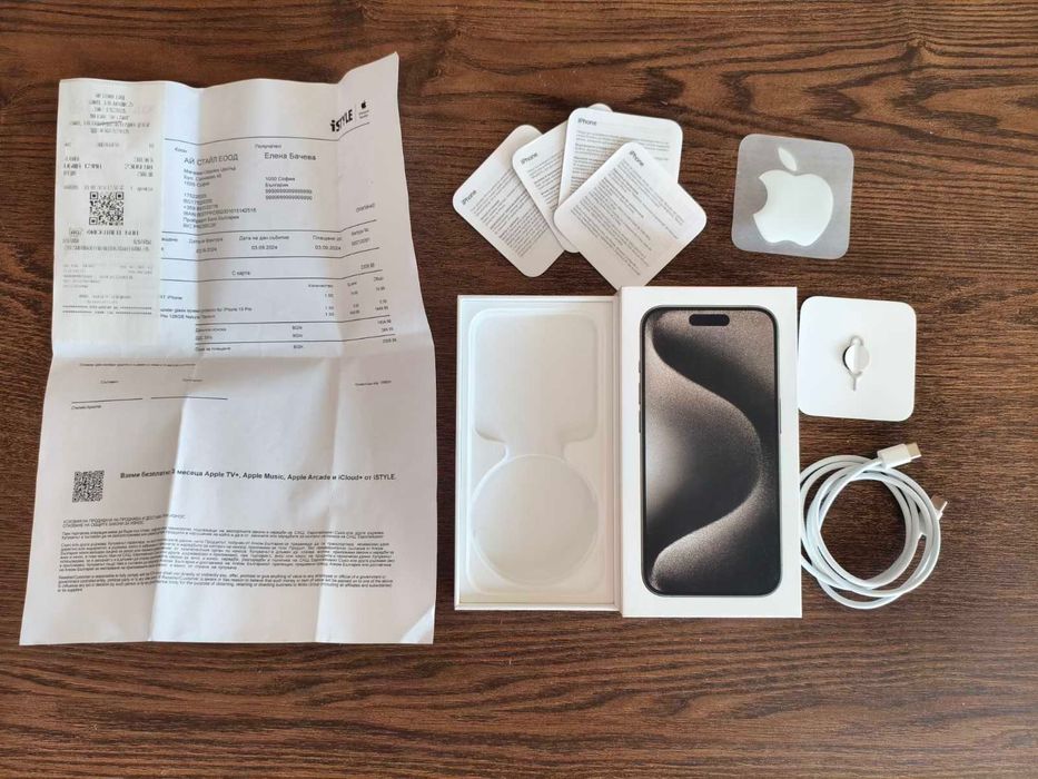iPhone 15pro 128GB, без забележки