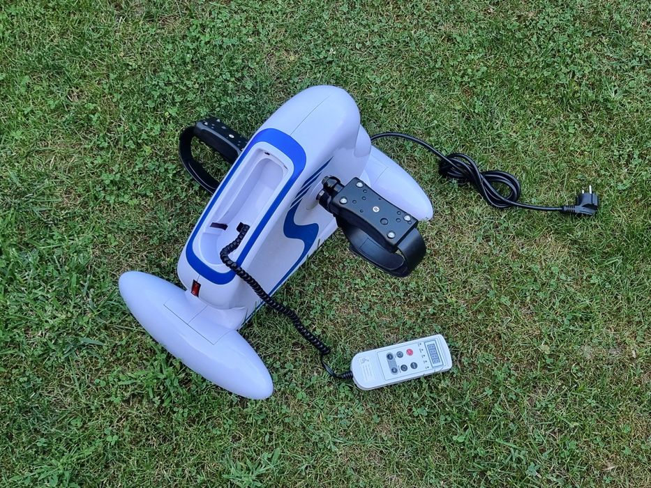 Minibicicleta electrica, pedalier recuperare, cu telecomanda