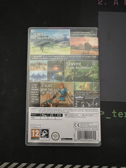 The Legend of Zelda Breath of the Wild + The Legend of Zelda Tears of the Kingdom