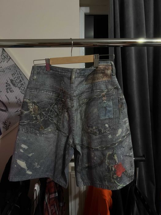 Pantaloni scurti acne style