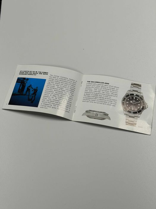 Booklet Rolex Submariner 2007