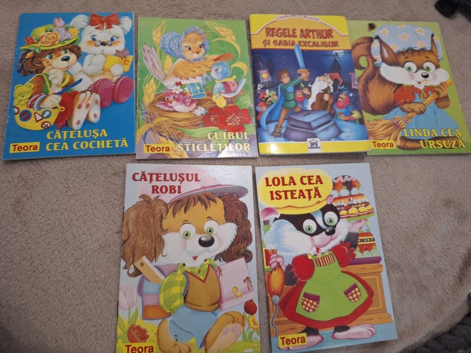 Carti scurte pt bebelusi