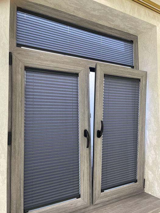 Jalyuzi plise kombo .  maskitni setka bonus