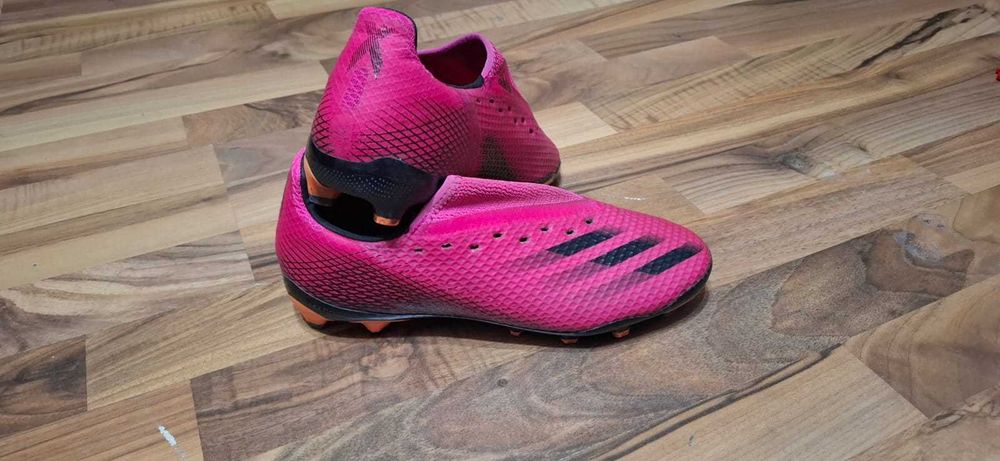 Ghete fotbal Adidas X Ghosted.3 FG/AG – mărimea 38⅔ – stare excelentă!