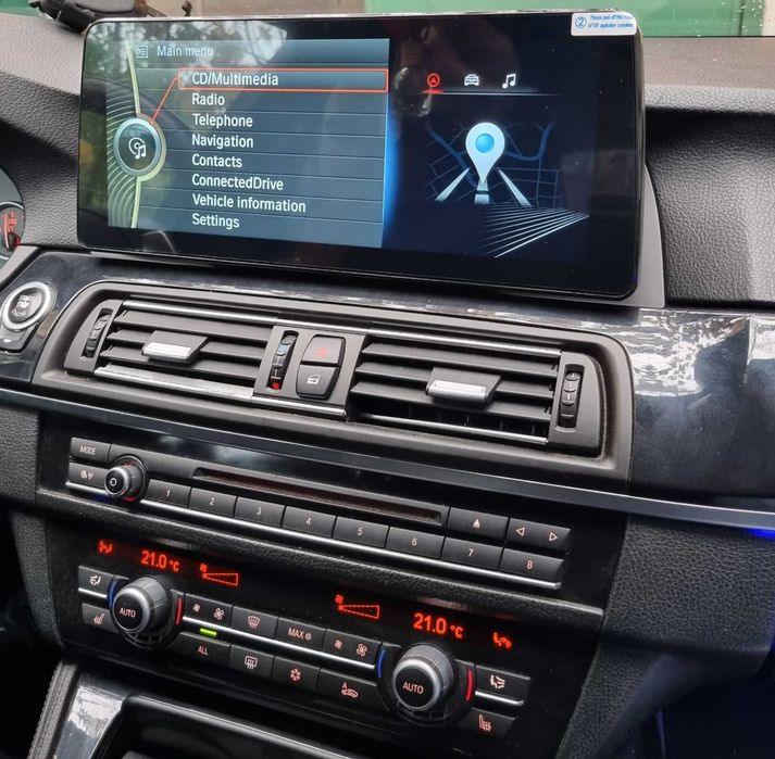 Navigatie Android CarPlay BMW seria 5 F10, GT 2010-2017