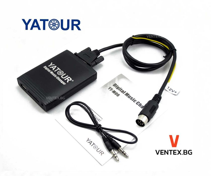 YATOUR чейнджър за Volvo радио от 1995 до 2006 година с USB и AUX