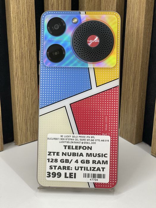 ZTE Nubia Music 128Gb 4Gb ram Garantie / Factura #47734