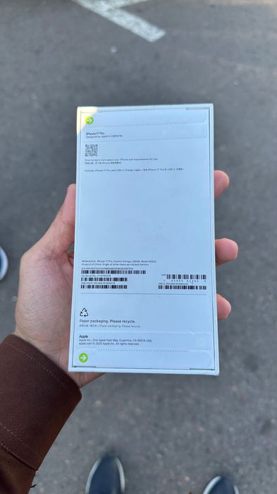 Iphone 17 pro 256 gb