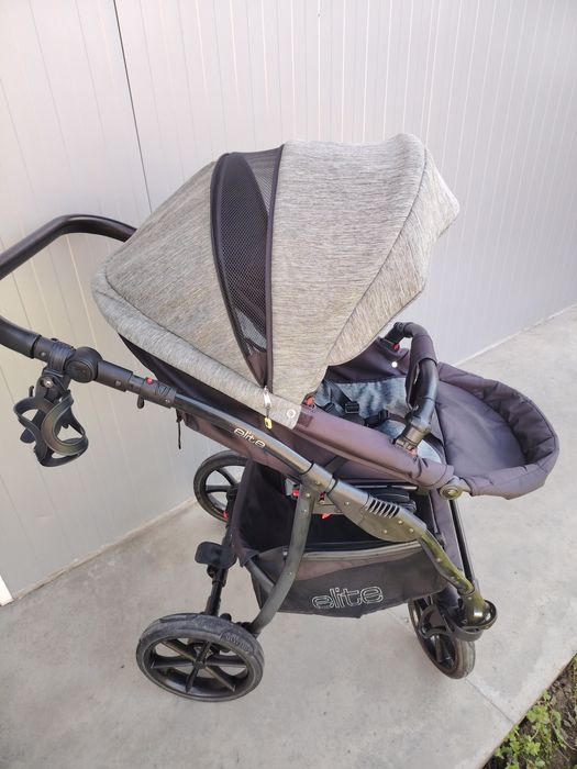 Нова цена Бебешка количка Expander Elite+ подарък столче за кола