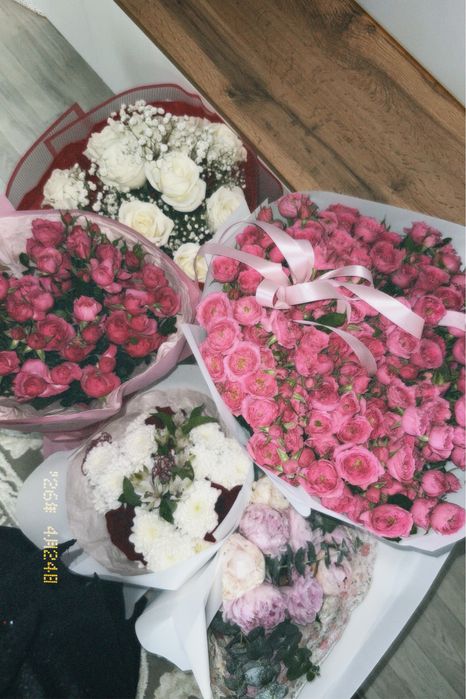 Цветы букет свежий