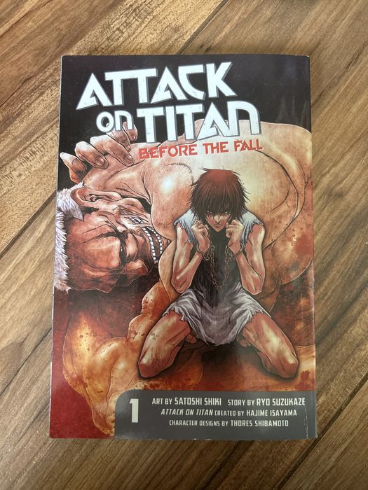 Manga attack on titan before the fall