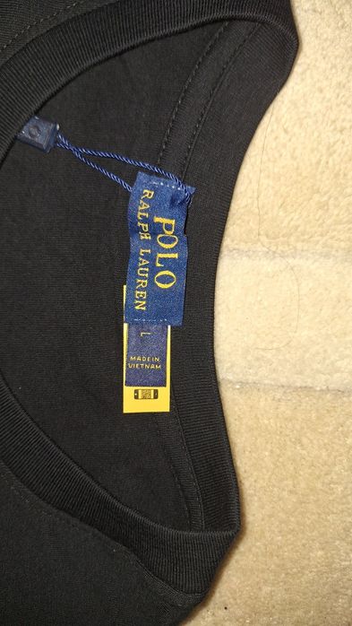 U.S polo тениска черна