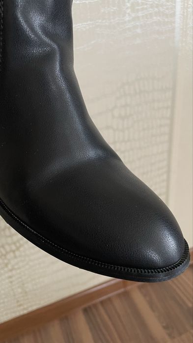 Сапоги кожа осень