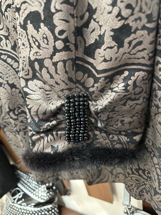 Куртка осенняя, кожанная