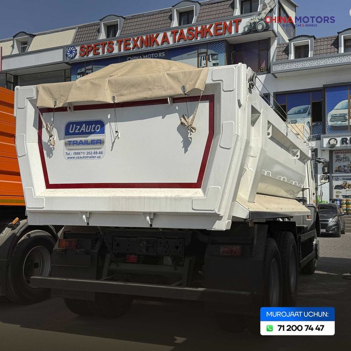Avtosamosval Kamaz 15t sotuvda tayyor