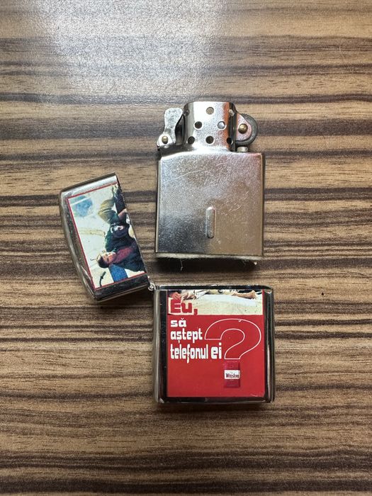 Bricheta tip Zippo branduita Winston nefolosită