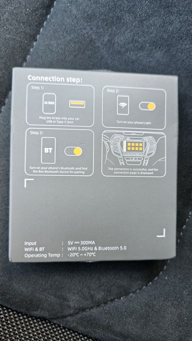 Безжичен адаптер за кола Apple CarPlay Android Auto