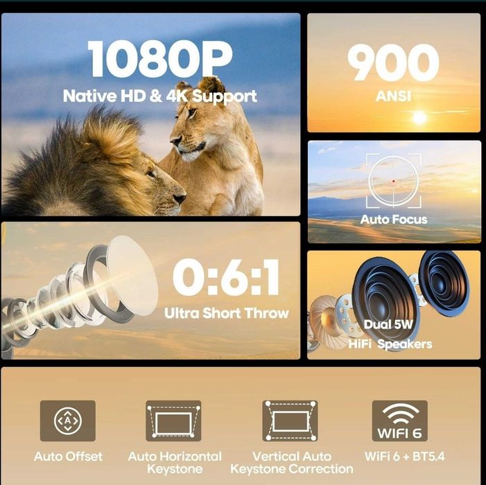 ‼️СмартПроектор HY450C Magcubic android.Тайёр настройка+Доставка Узб.ф