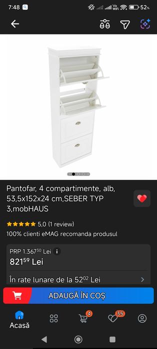Pantofar Seber Typ 3 doua bucati