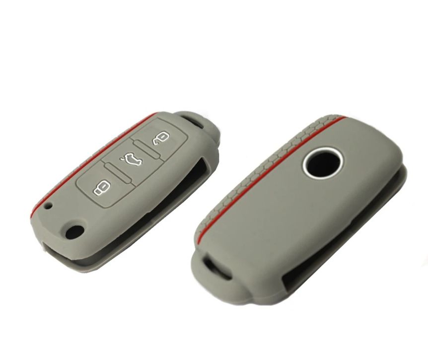 Силиконов калъф за ключ за VW, Scoda, Seat