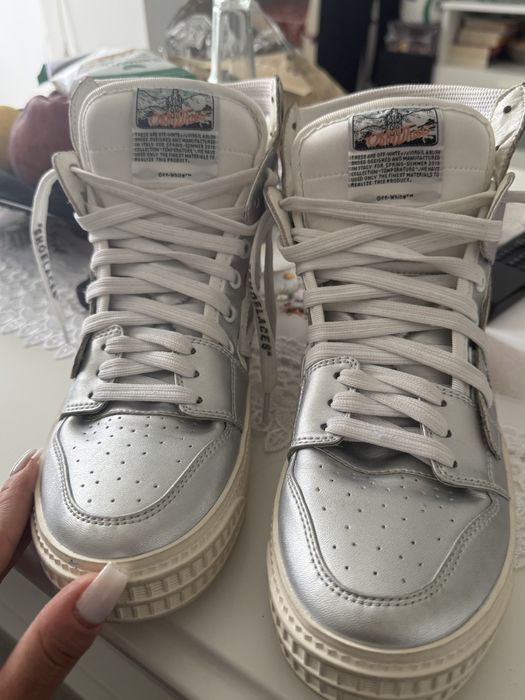 Off-White Off-Court 3.0 Metallic Silver – mărime 36 – ori