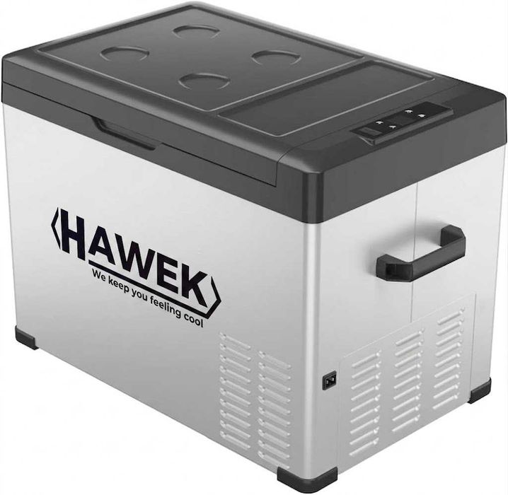 Портативен компресорен хладилник HAWEK C40 40L – 12V/24V/220V с охлаждане и замразяване