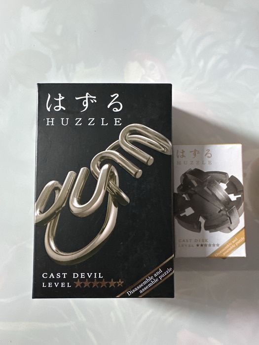 Puzzle de metal 2 bucati -in cutie