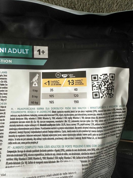 Mancare caini Pro Plan Sensitive Digestion Adult 2x700g