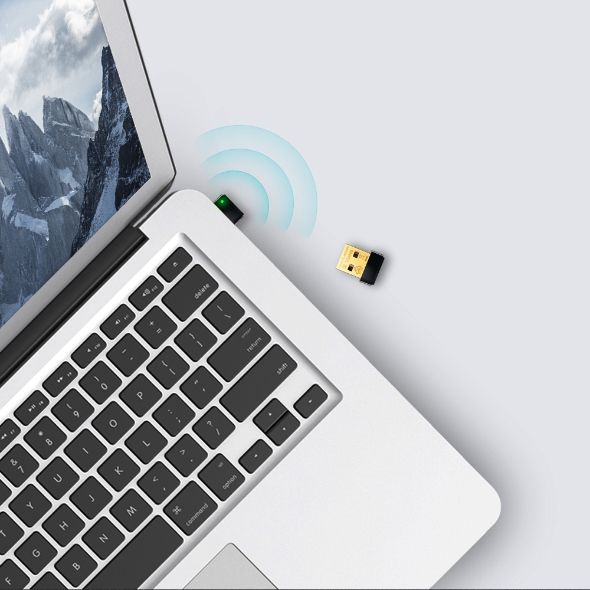 Wi-Fi USB-адаптер TP-Link TL-WN725N N150 Ультракомпактный.