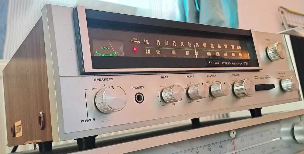 Sansui 331 amplituner vintage amplificator performant