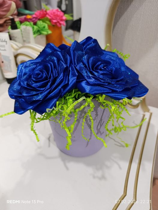 Цветы ручной работы