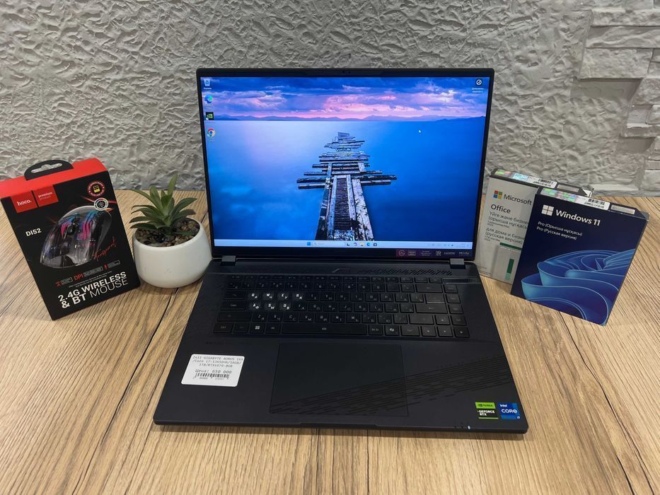 Игровой ноутбук GIGABYTE AORUS 16X /Core i7-13650HX/16GB/1TB/RTX4070-8