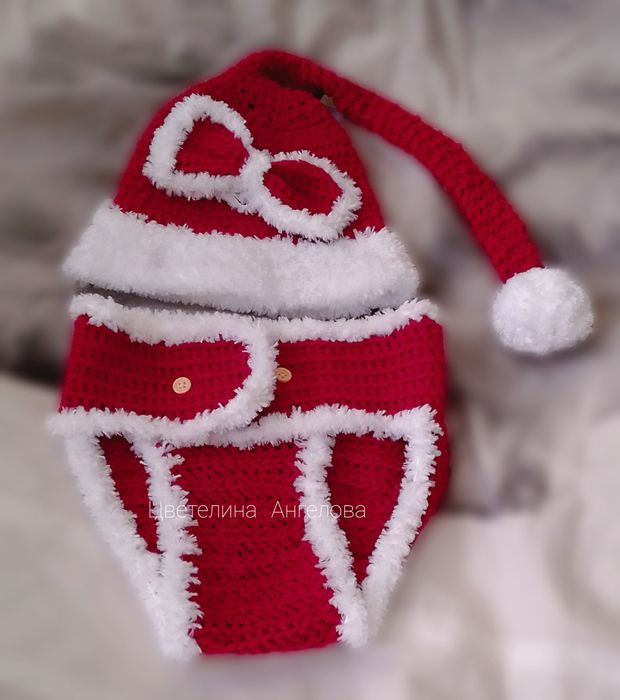 Коледен комплект за бебе