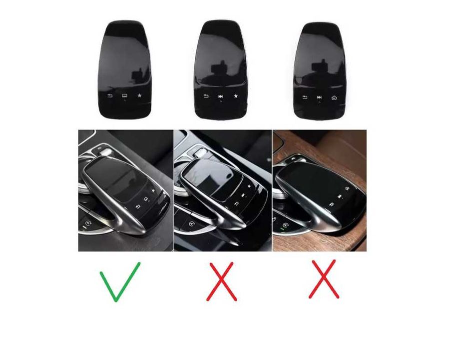 Капаче за управление на мултимедия Mercedes GLE W292