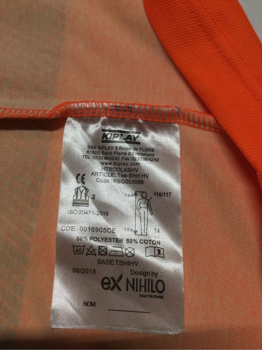 Bluza reflectorizanta flourescenta