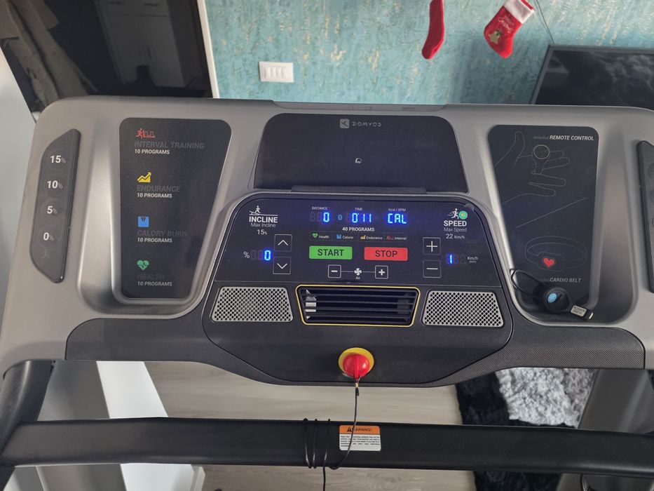 Bandă de alergat Domyos Intense Run - Stare Excelentă / S