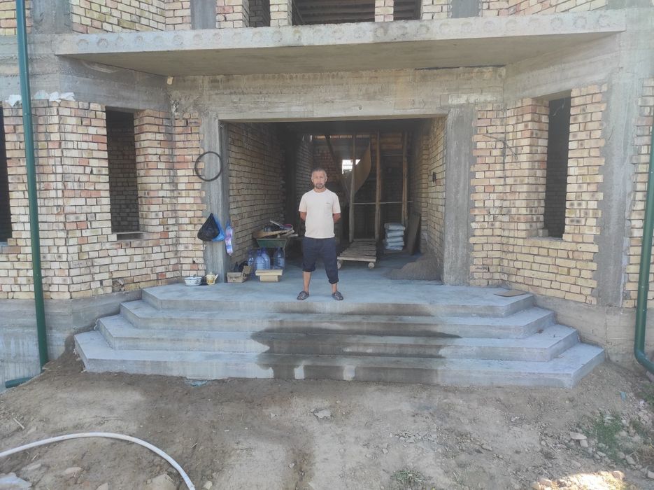 Beton zina quyish hizmati namanganlik Tajribali ustalar xizmatda