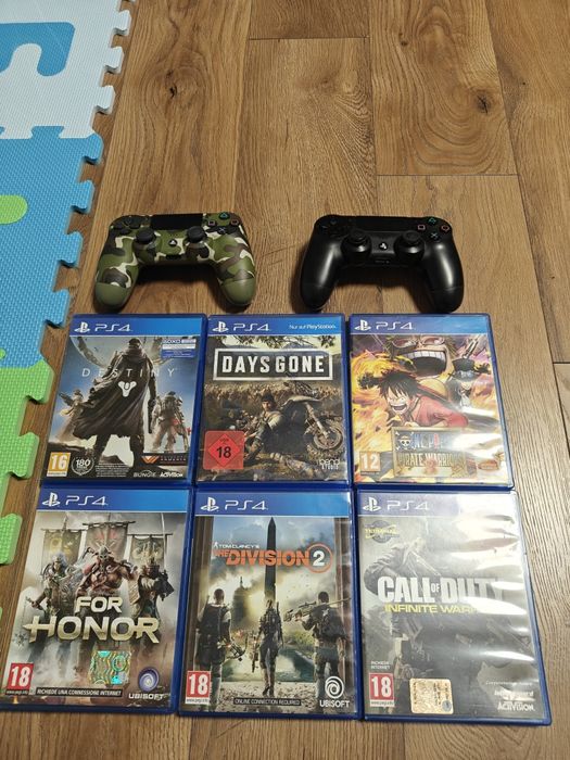 PS4 512 gb + 6 jocuri