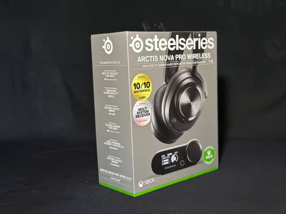 Steelseries Arctis Nova Pro Wireless. Black new