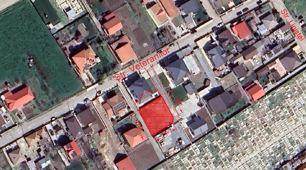 Vand teren vanzare in Cumpana 474 mp