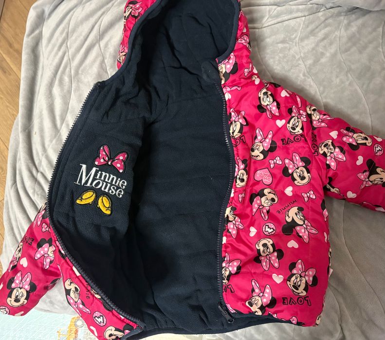 Детско преходно / пролетно двулицево яке за момиче , размер 3 г